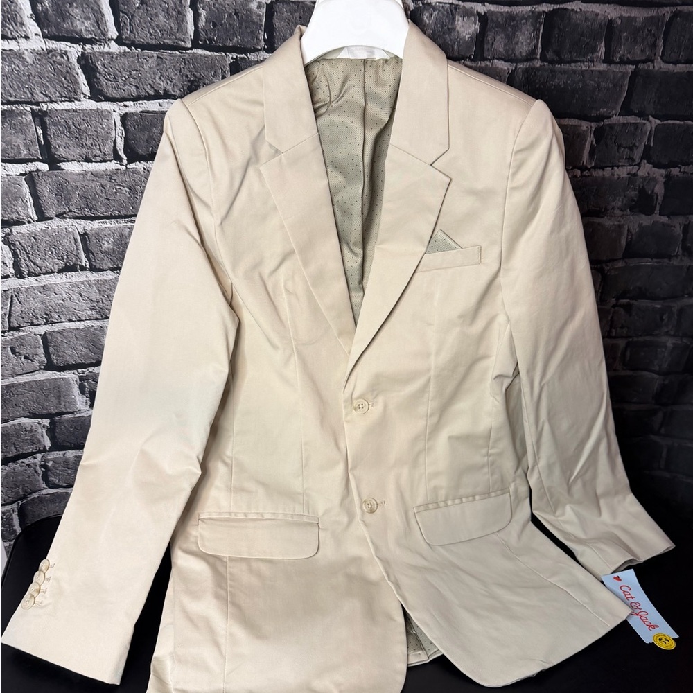 Boy’s 14H Cream Blazer